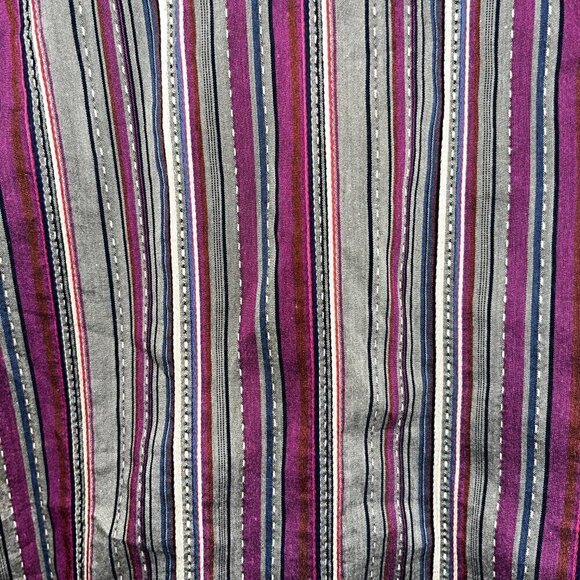GEORG ROTH Los Angeles Fuchsia Striped Men's Shirt Contrast Collar & Cuffs Sz M - Picture 6 of 12